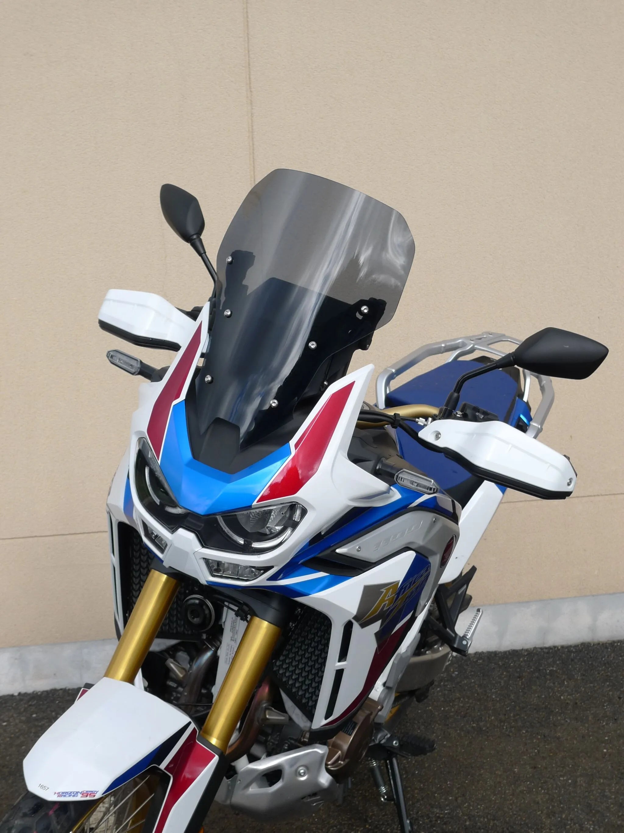 Bullster Windscreen For Honda - Smoke Gray