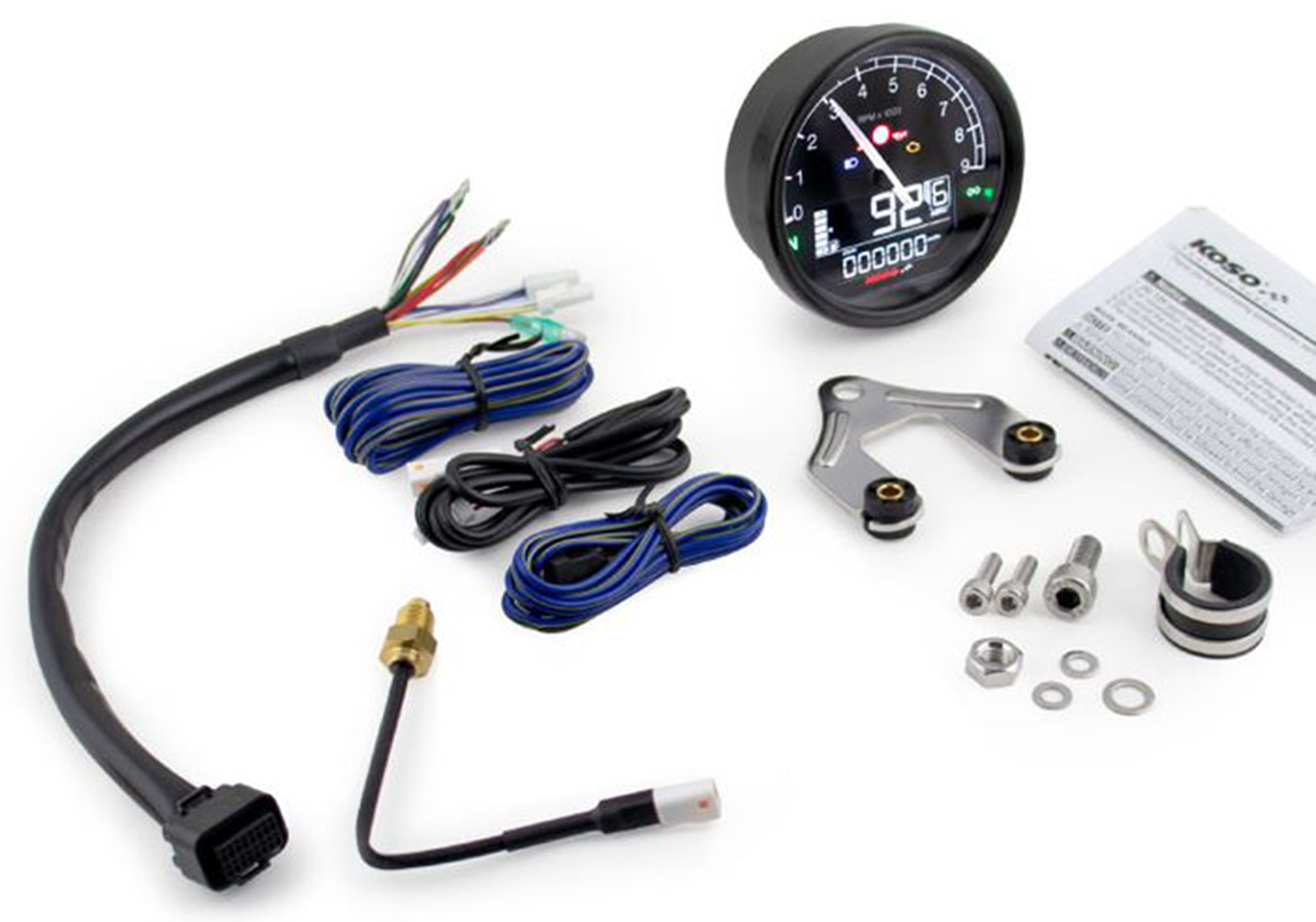 Koso D80 TNT-05 Speedo and Tachometer Combo – Gauges & Dashes