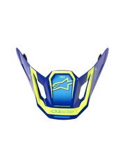 Alpinestars S-M7 Deed Helmet Visor Blue/Yellow
