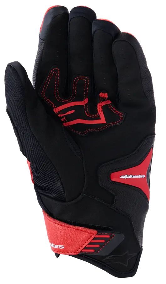 Alpinestars SP-R Pro Gloves Red/Red Fluo/Black