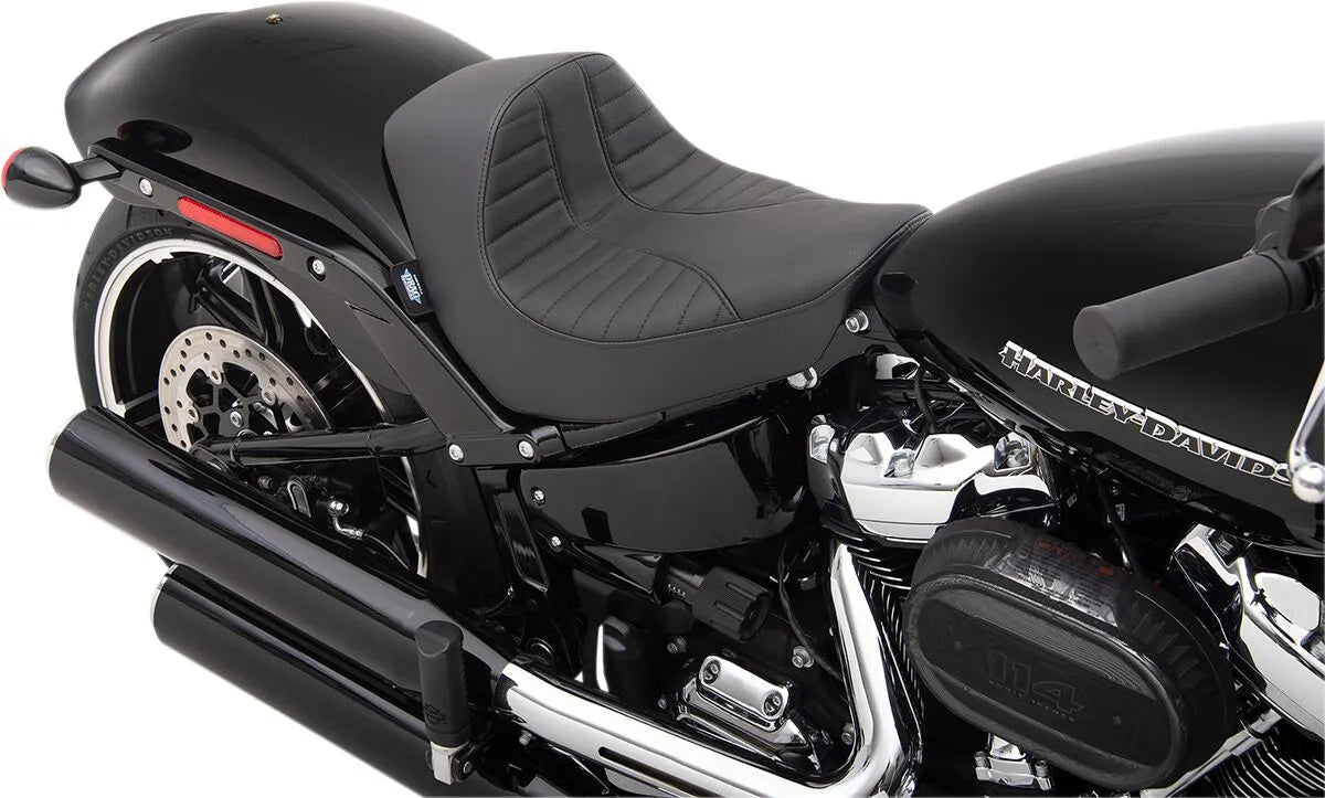 Drag Specialties Ez-on Mount Solo Seat - For Harley Davidson