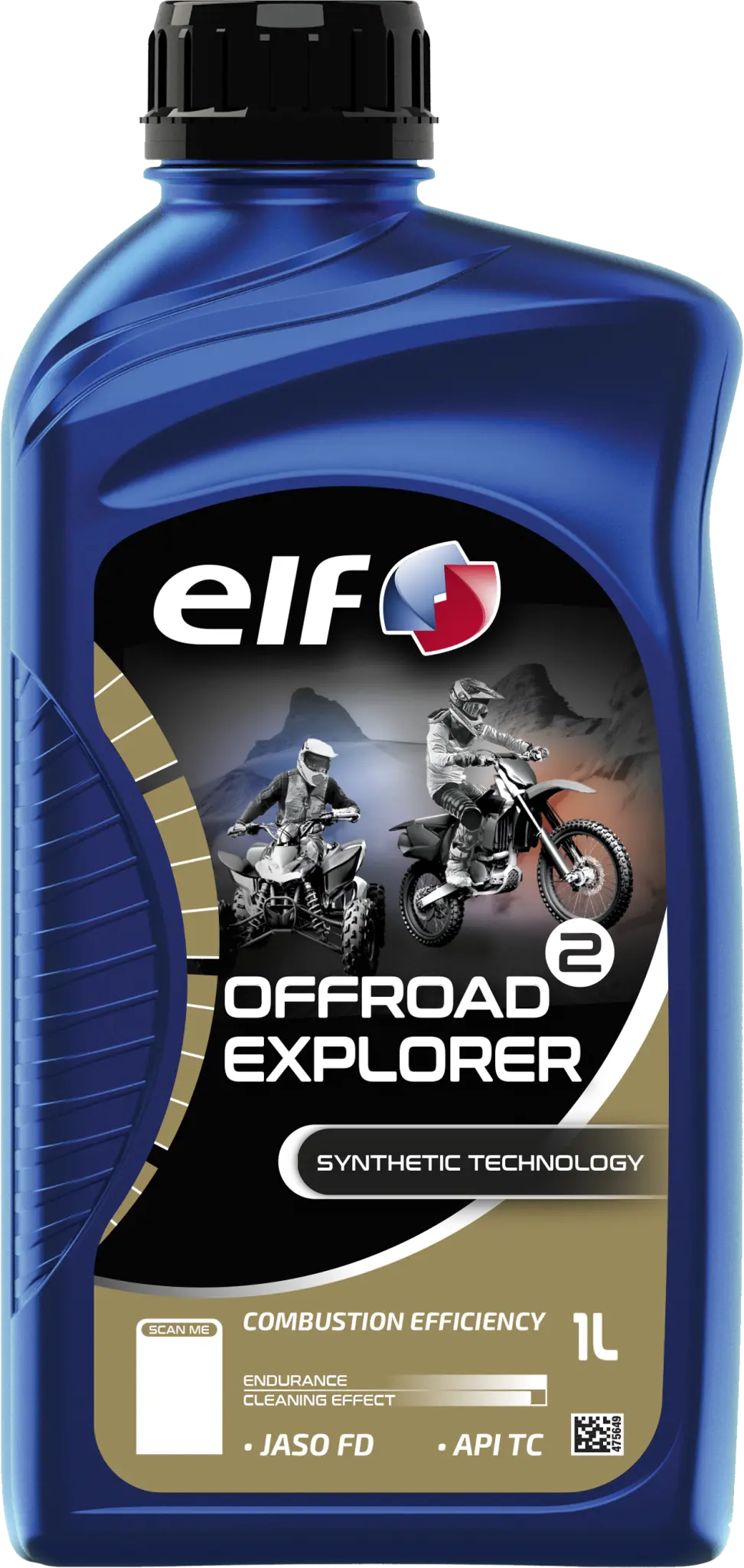 ELF Off-Road 2 Explorer SYN TECH 2-Stroke Oil 1L