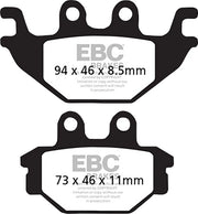 Klocki Hamulcowe Skuterowe Ebc Sfac Carbon Series