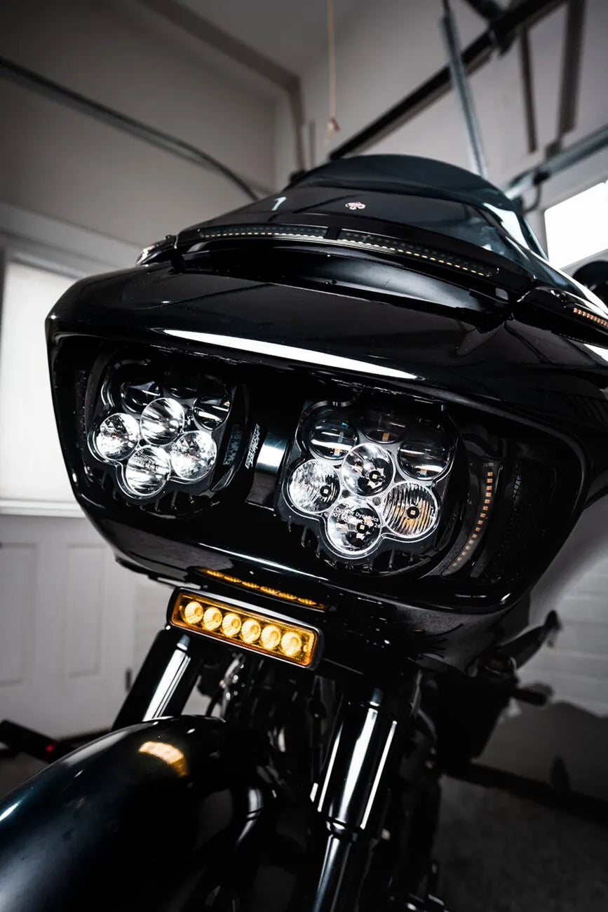 Custom Dynamics Windshield Trim - White Led