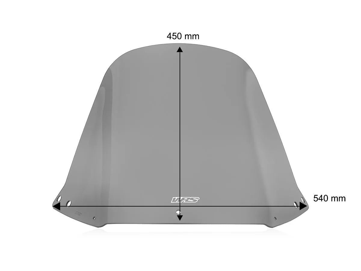 WRS City Windscreen - 45cm - Smoke - HO080F