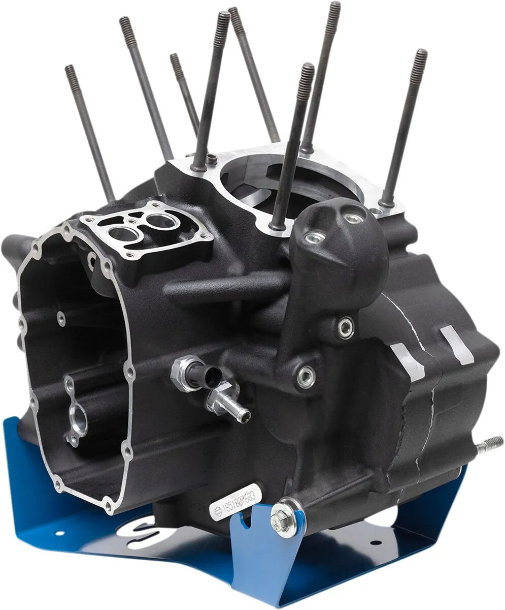 S&S Cycle Engine Stand M8 Blue Powder-Coated for M8 Models