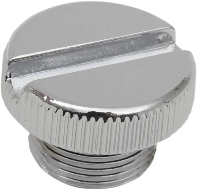 Drag Specialties Chrome Transmission End Filler Cap for Harley