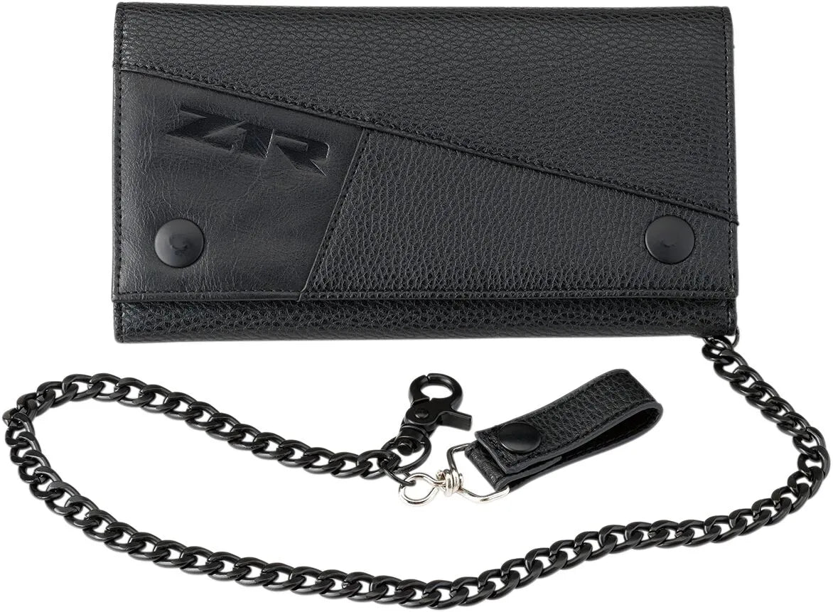 Z1R Long Leather Wallet Black