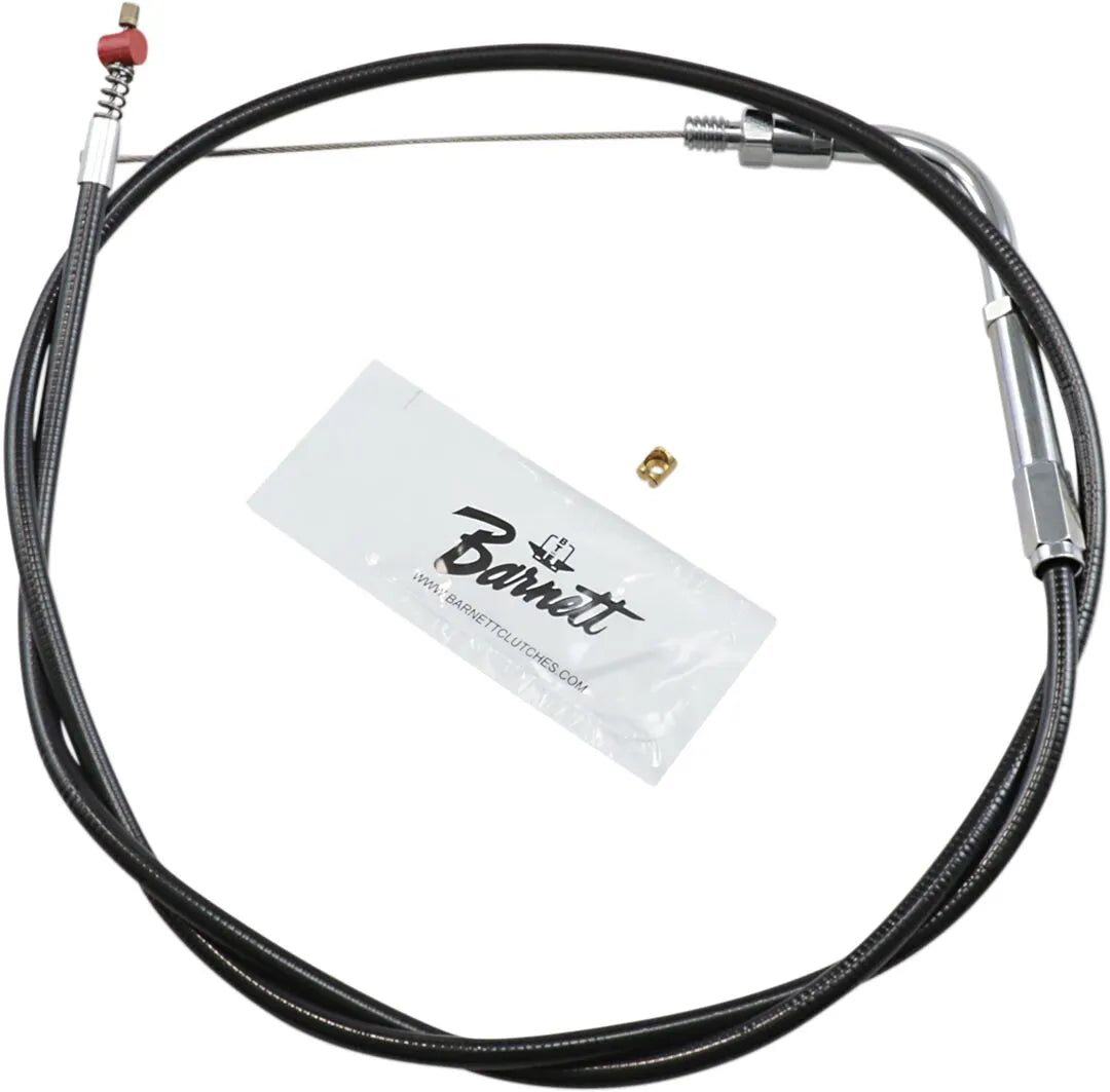 Barnett Black Vinyl Std Throttle Idle Cable HD FLSTF FLSTC 90-95