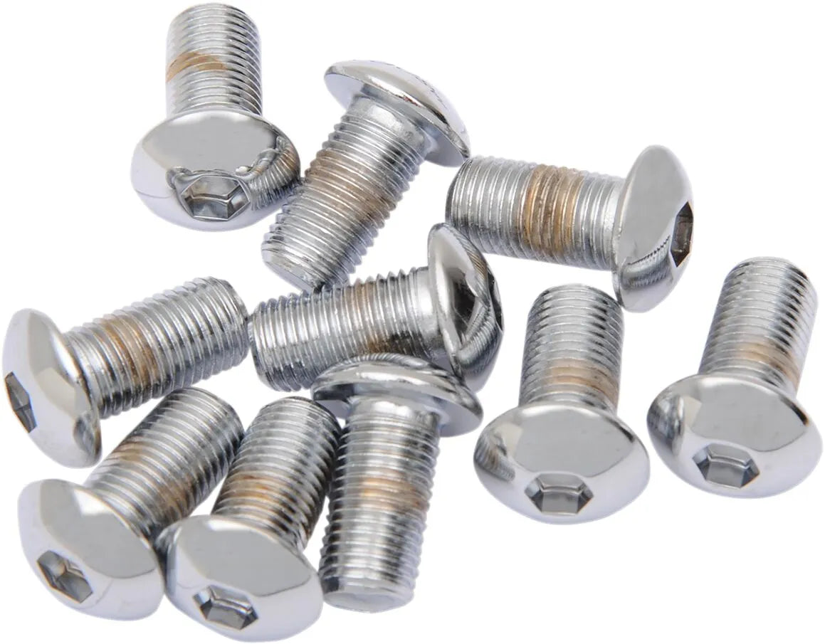 Drag Specialties Button Head Bolts 3/8-24 x 3/4"