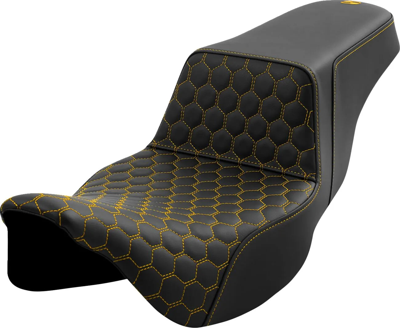 Saddlemen Honeycomb Step-up Seat - For Harley Davidson