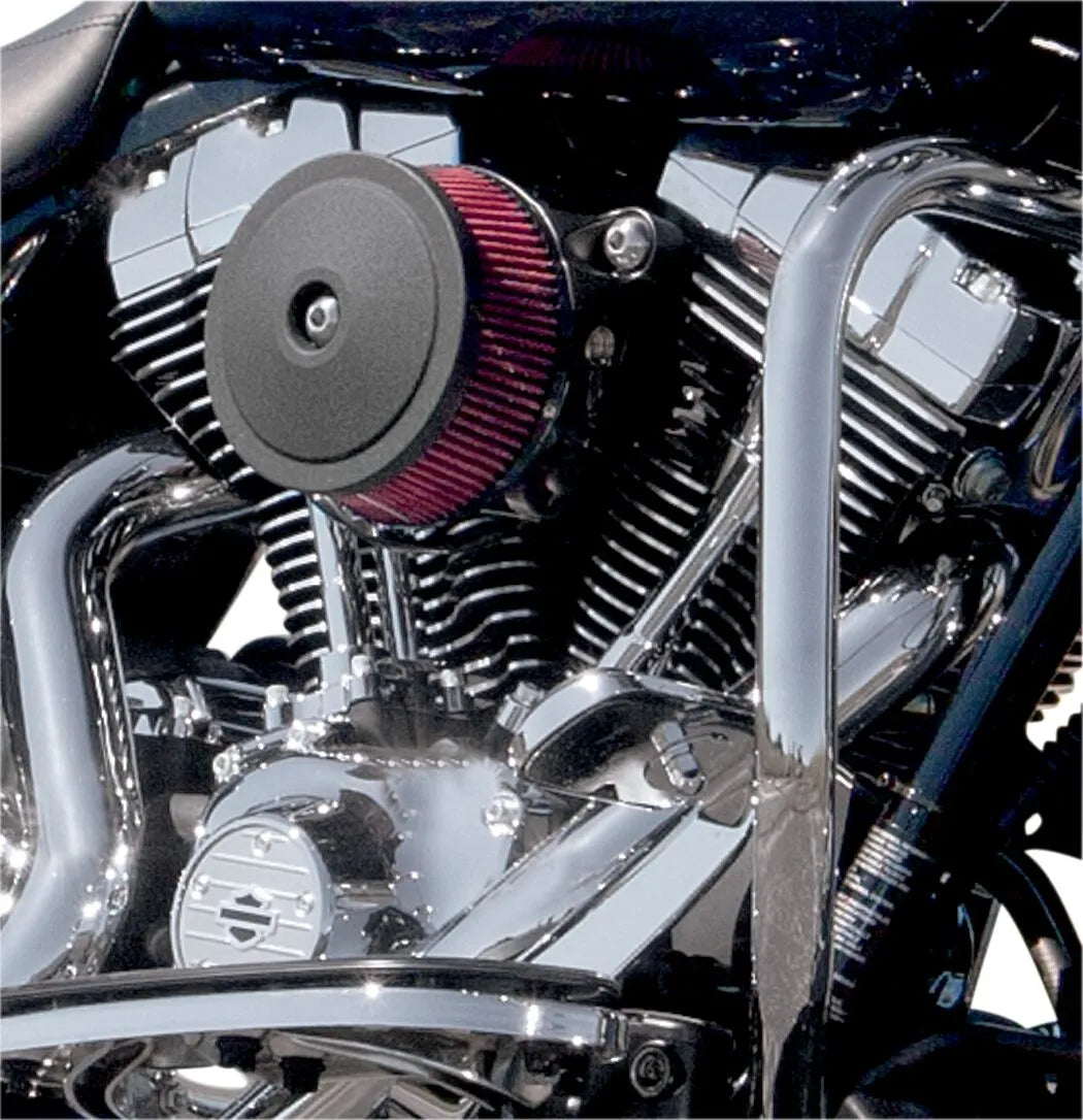 S&s Cycle Stealth Air Cleaner Cover - Black Bob Dome