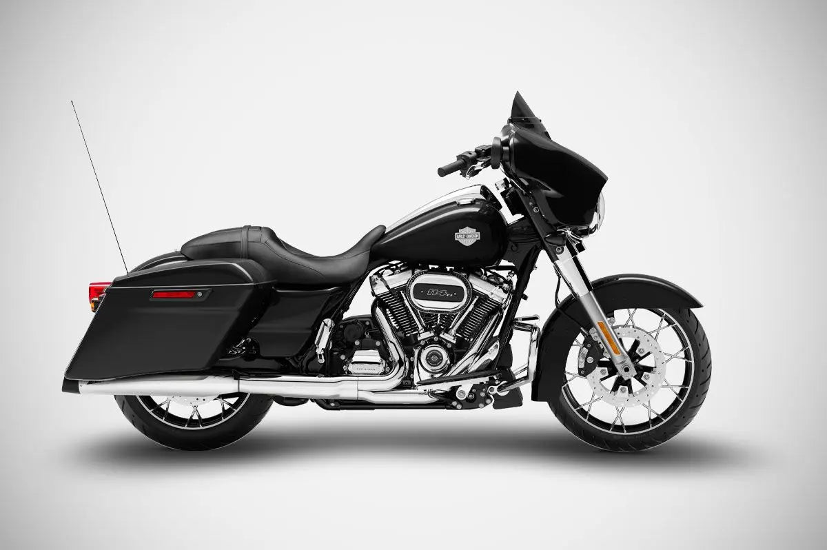 Zard 4.33" Tłumiki Slip-On Slash-Cut Do Hd-Touring E3 - Homologacja Drogowa ECE