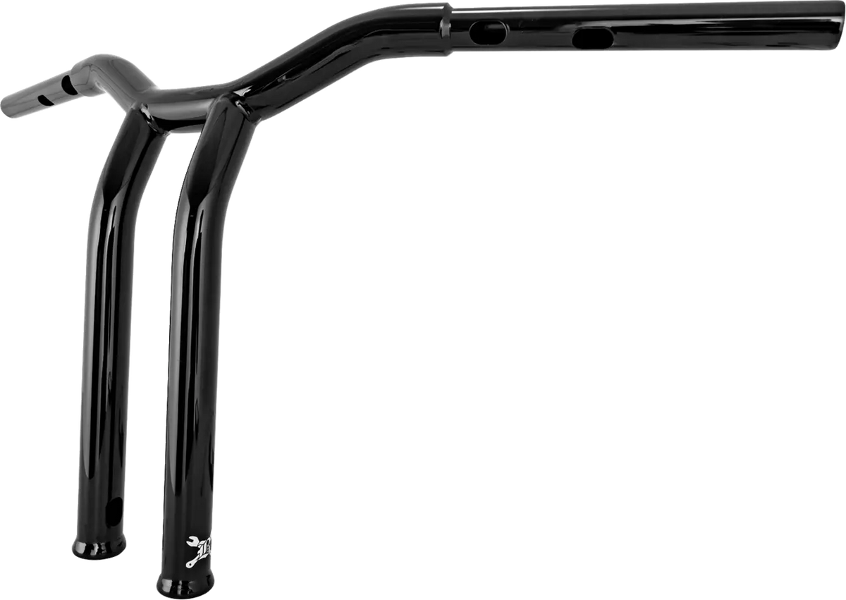 Burly Brand Dominator Handlebar 14" Black for Harley Davidson
