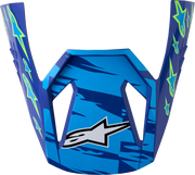Alpinestars SM3 Falcon Youth Helmet Visor Blue/Black/Pink/Yellow