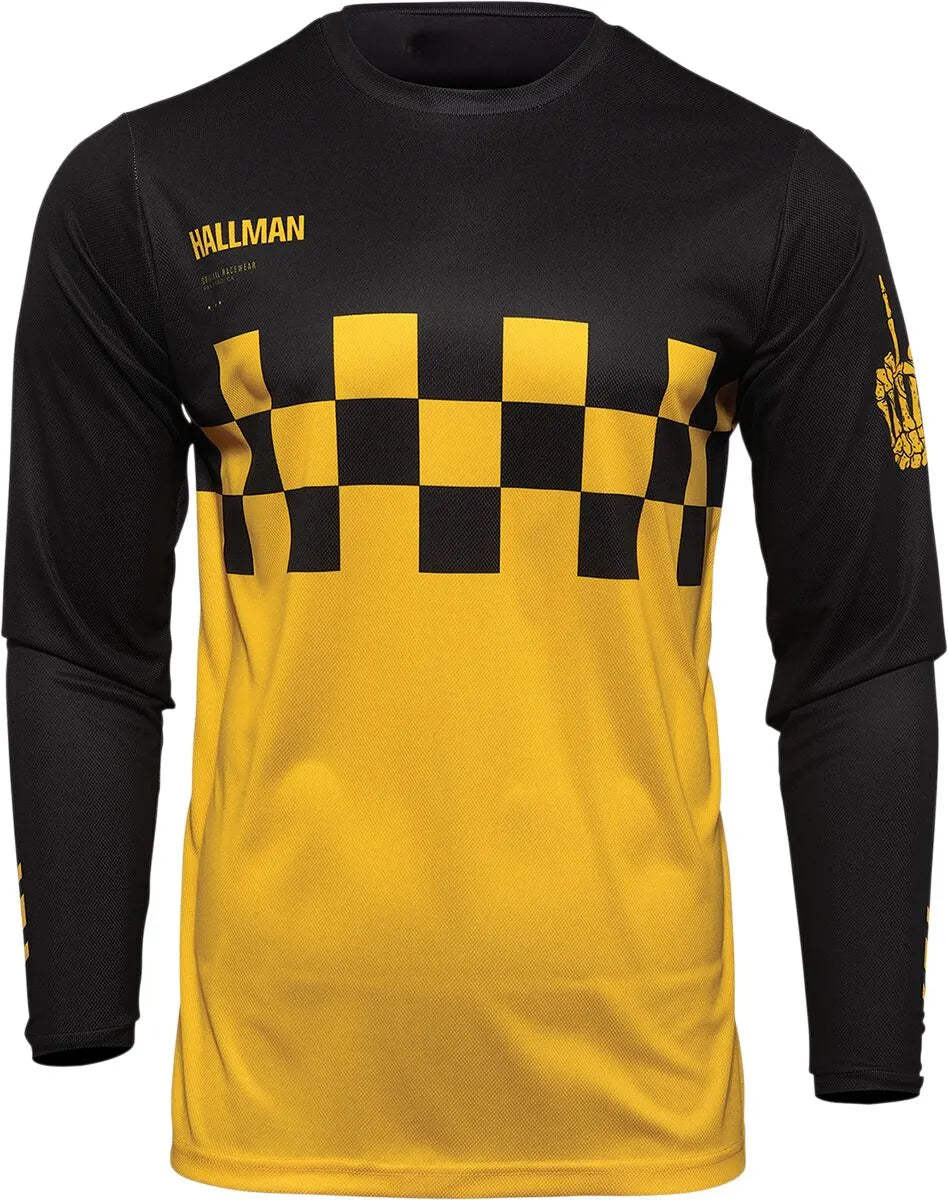 Thor-Hallman Differ Cheq Jersey Yellow Black