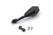 Daytona Aluminum Abs Mirror - Black