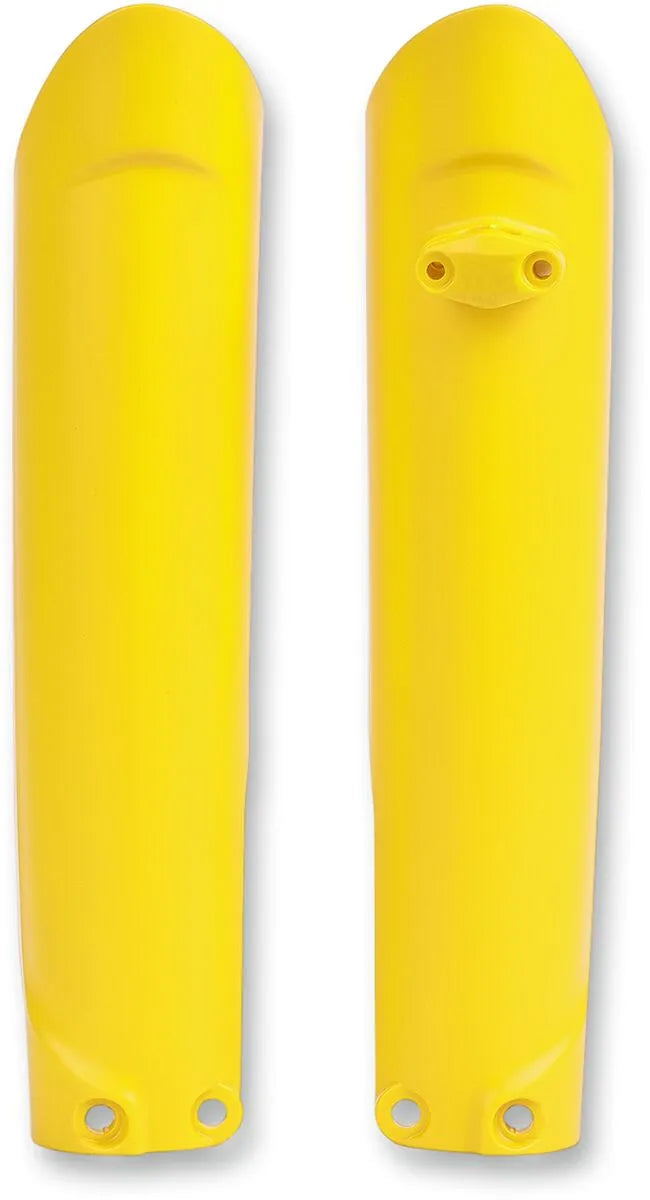 Polisport Fork Covers For Motorcycle - Yellow