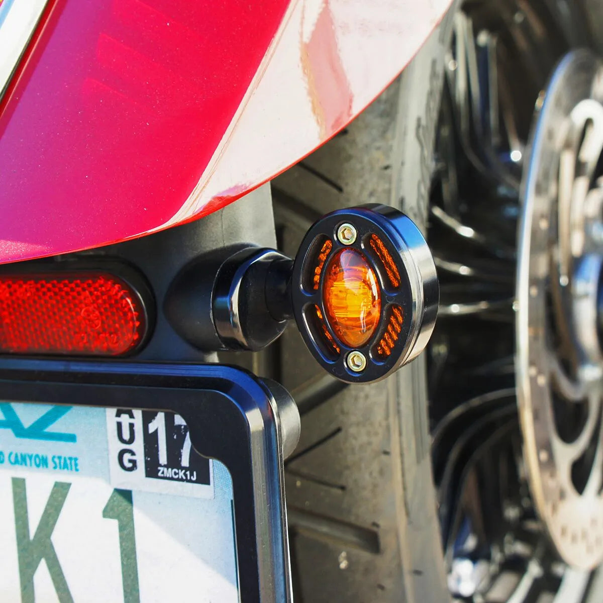 Joker Machine Rear Turn Signal Adapter Plates