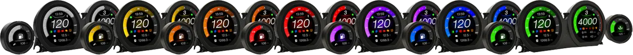 Koso North America HD-03X TFT Gauge Set for Harley-Davidson
