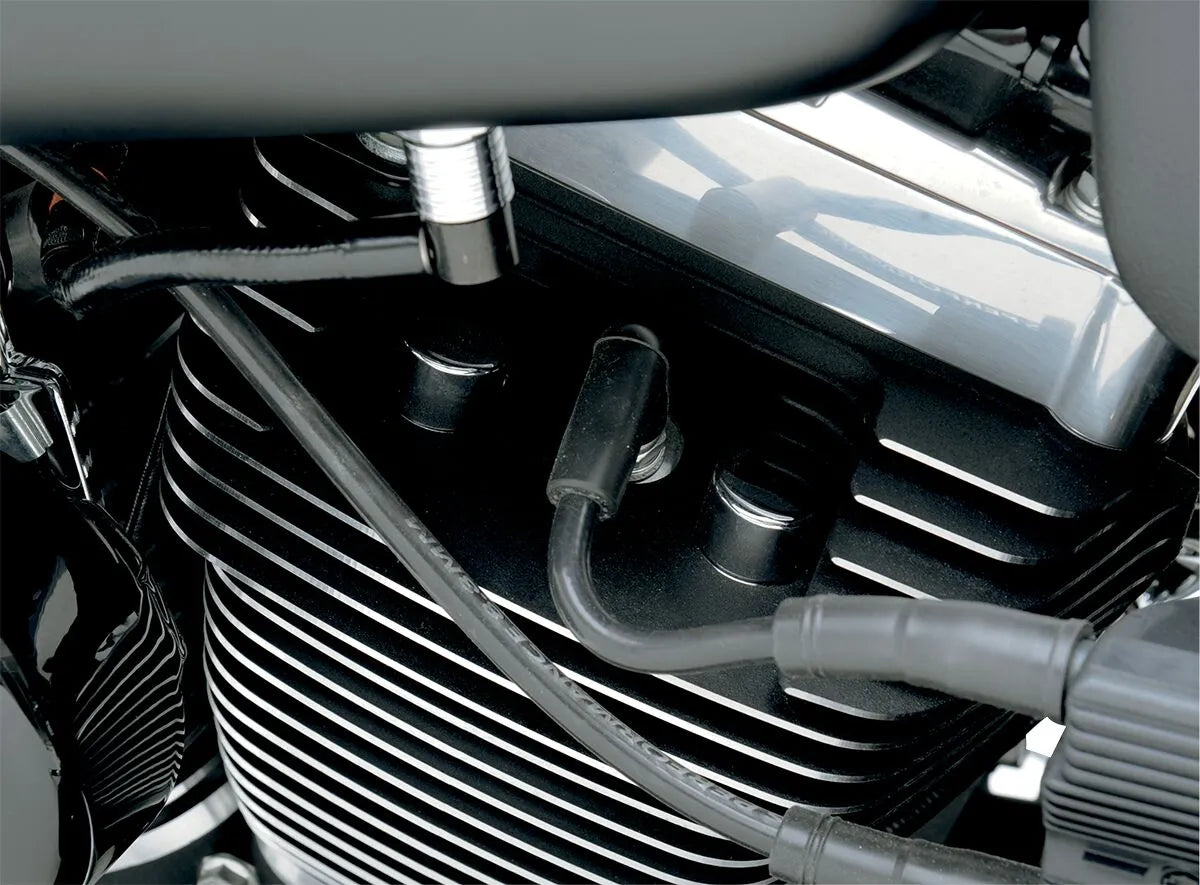 Drag Specialties Head Bolt Covers - Chrome