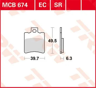 Trw All Round Spiekane Metaliczne Klocki Hamulcowe - Przód i Tył