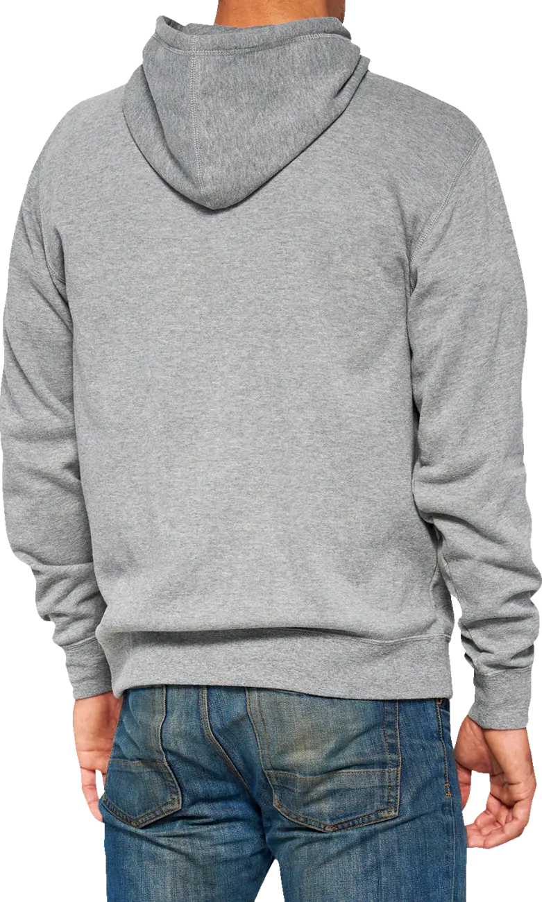 100% Icon Pullover Hoodie Gray