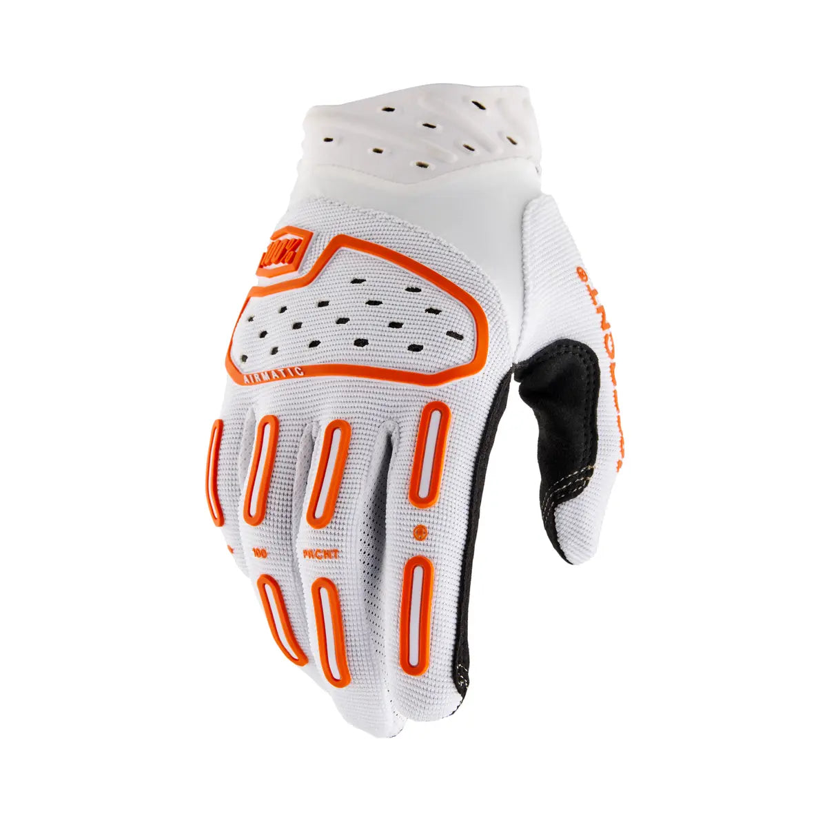 100% Airmatic 2 Gloves White/Orange