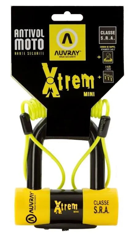 Auvray Xtreme Mini Disc Lock For Motorcycle Security