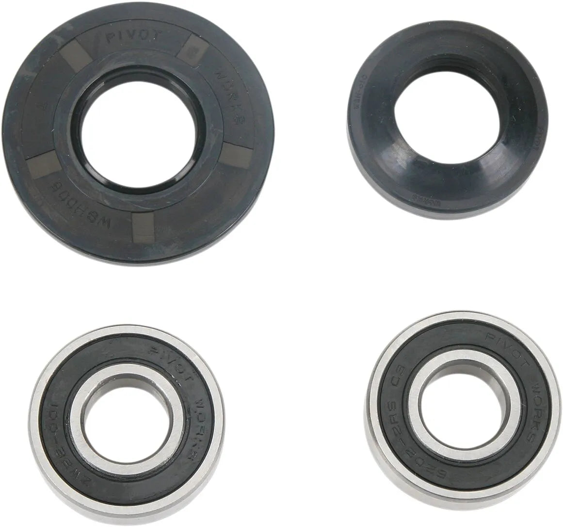 PIVOT WORKS Wheel Bearing and Seal Kit for Front