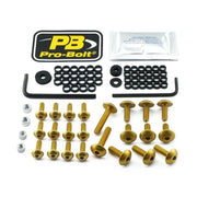 Pro Bolt Aluminium Fairing Bolt Kit For Kawasaki