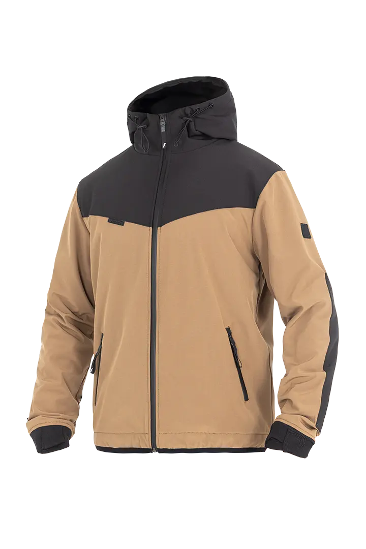 John Doe XTM V3 Softshell Rip Stop Hoodie Desert/Black