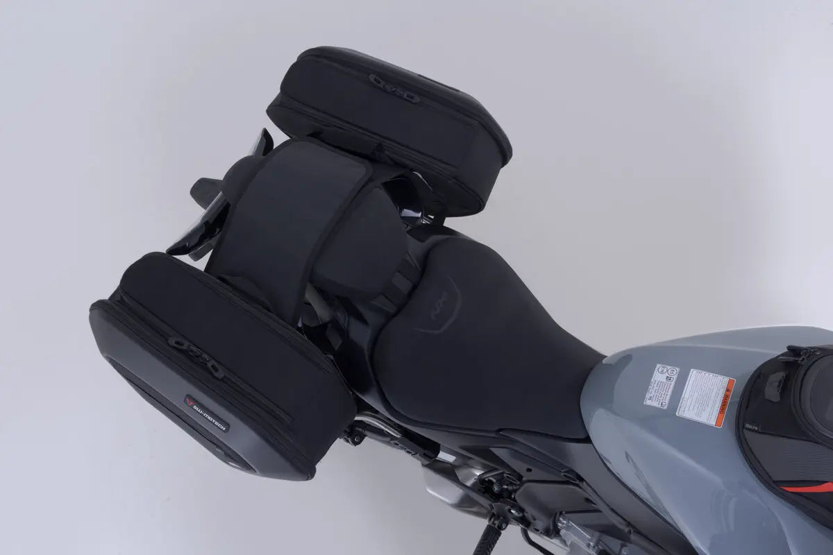 Sw-Motech PRO BLAZE H Saddlebag Set Black High Exhaust