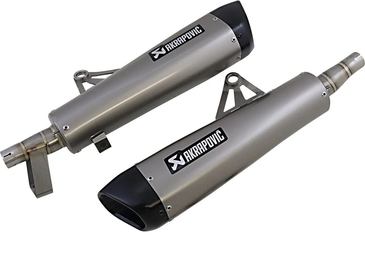 Akrapovic Tytanowa Końcówka Układu Wydechowego Slip-on Line - Homologacja Drogowa ECE