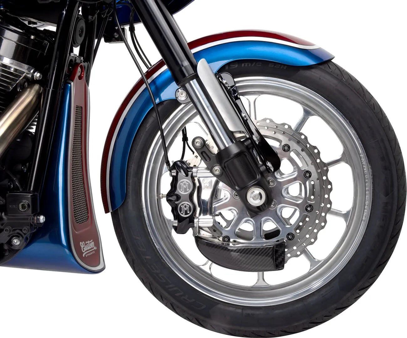 Speed Merchant Radialne Przednie Mocowania Zacisku Hamulcowego Do Hd '00-'24