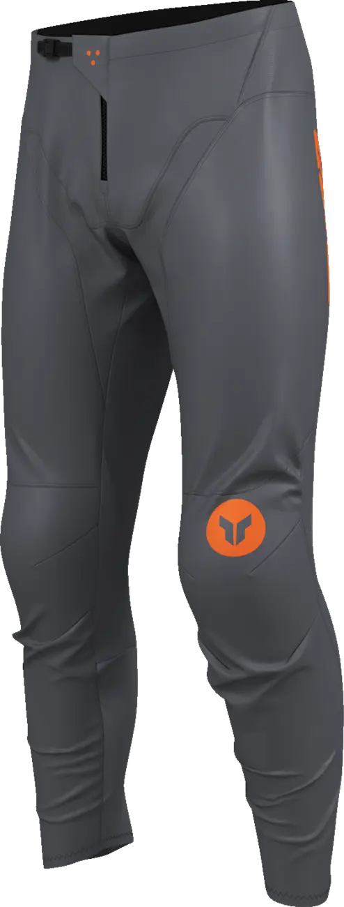 Thor Ridemode Menace Blue Motocross Pants - Charcoal Gray