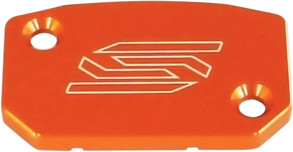 Osłona zbiornika płynu hamulcowego Scar Anodowane Pomarańczowe Aluminium
