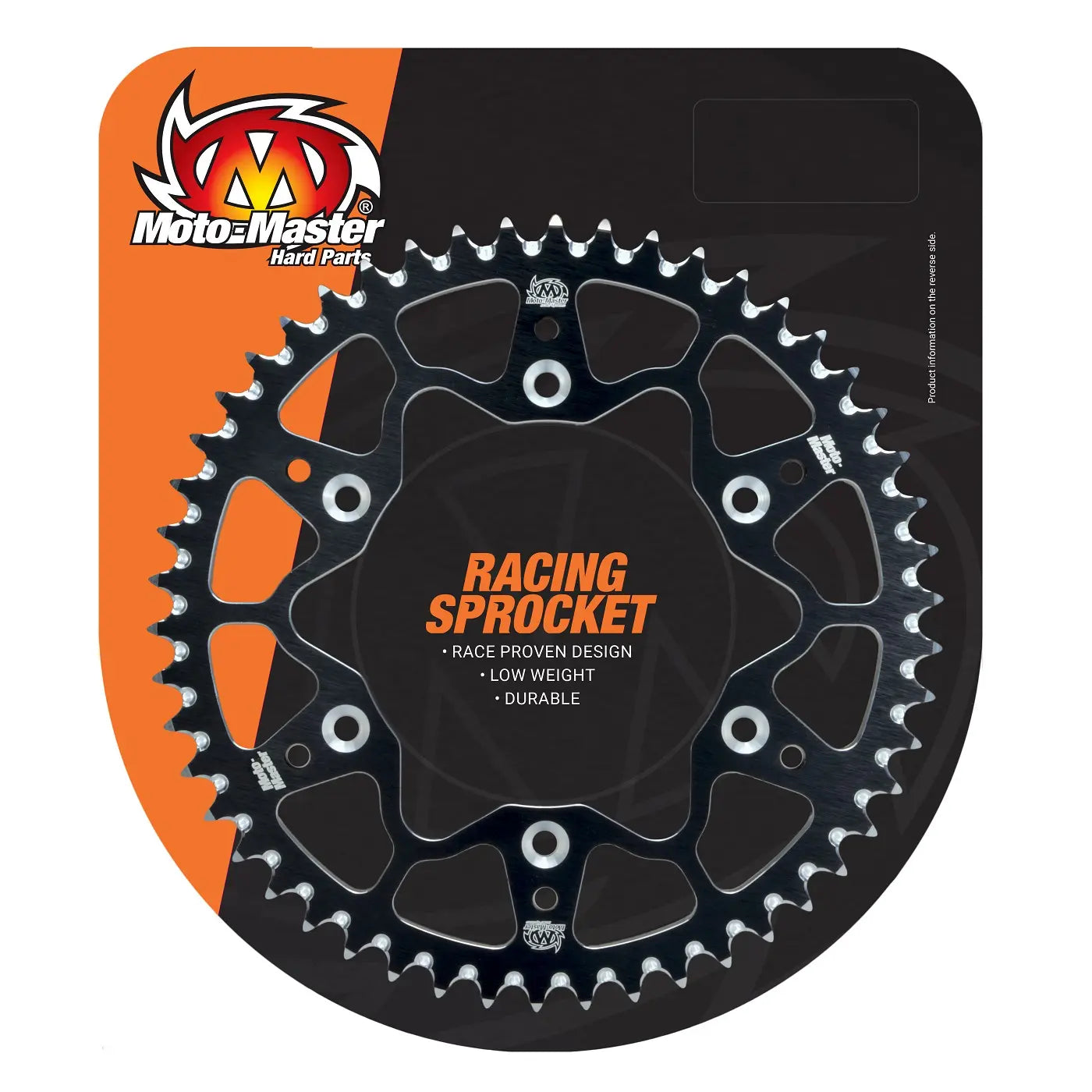 Moto-master Aluminum Rear Sprocket 49t Black