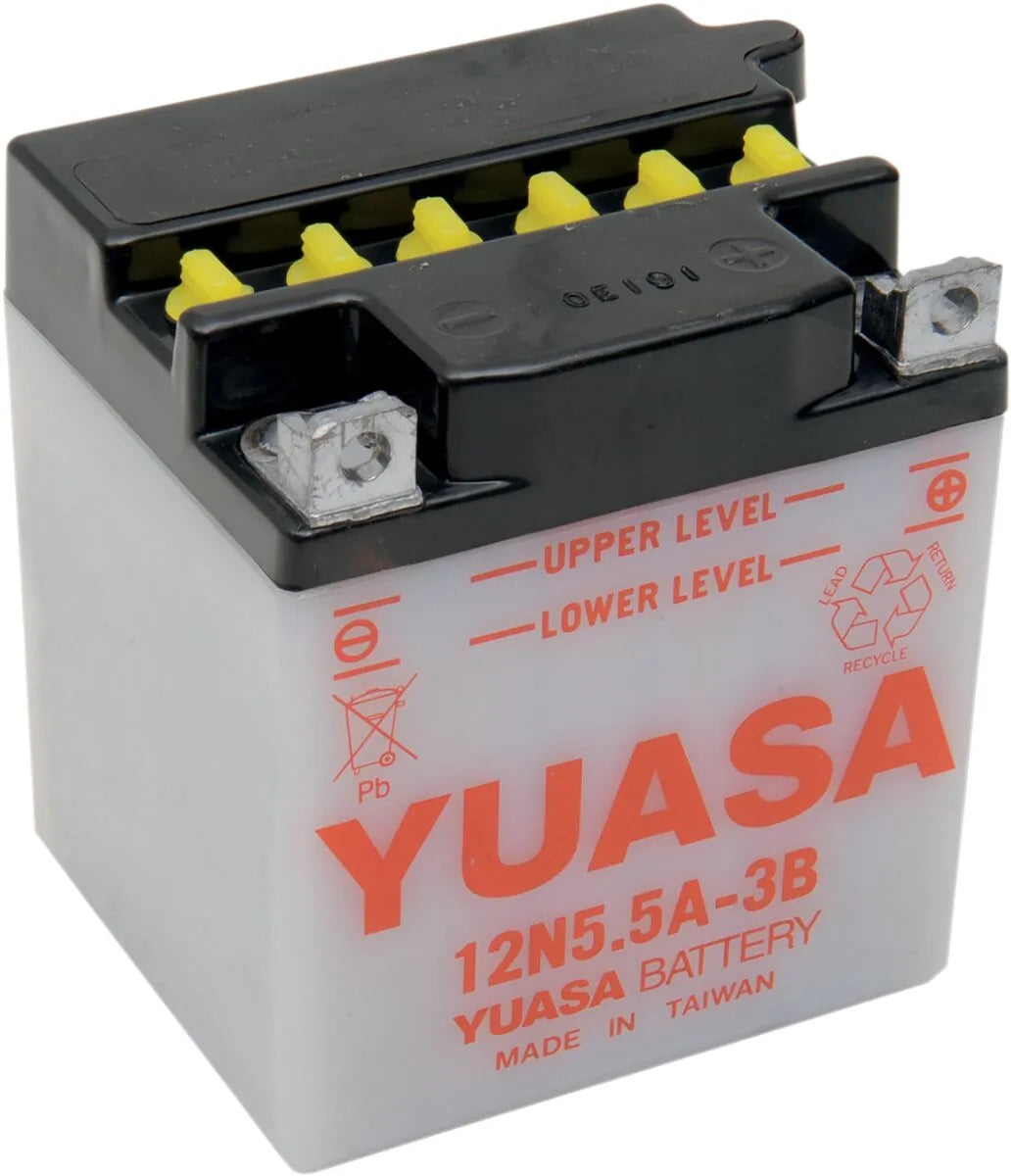 Yuasa 12N5.5A-3B Conventional Battery for Yamaha RD 400 R5 350