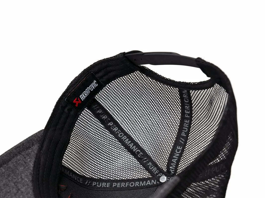 Akrapovic Akra Logo Trucker Snapback Hat