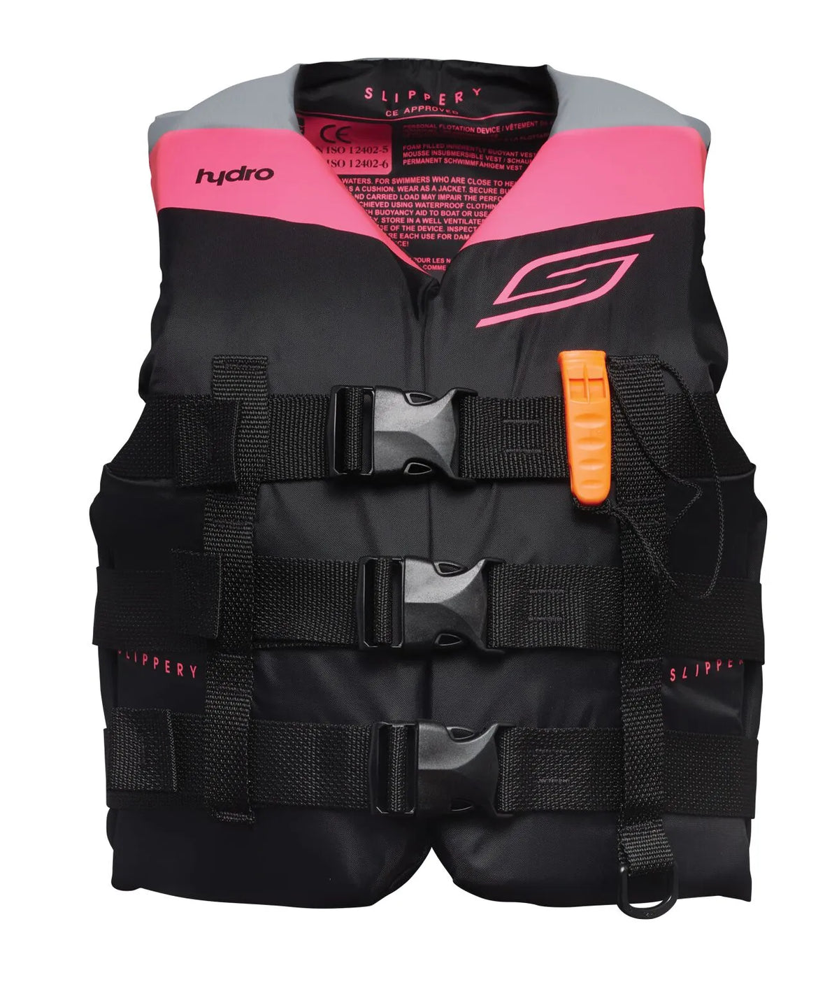 Slippery Hydro Women's Vest Pink/Black