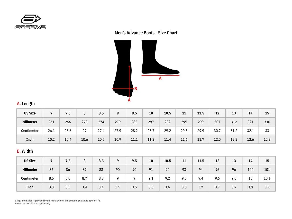 Arctiva Advance Boots Black/Hi-Vis