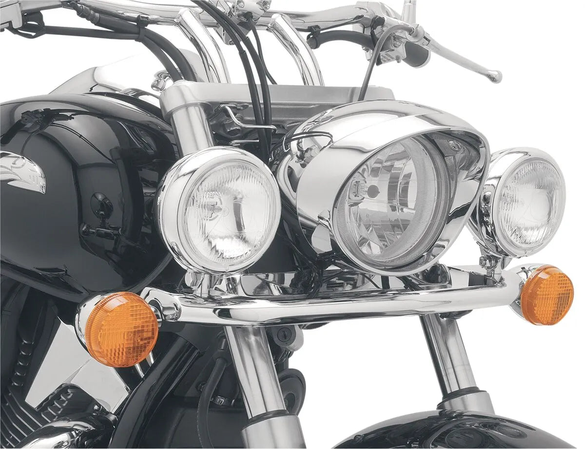 Cobra Lightbar With Spotlight - Chrome