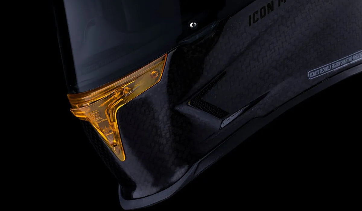 Icon Airframe Pro Carbon 4Tress Helmet Yellow