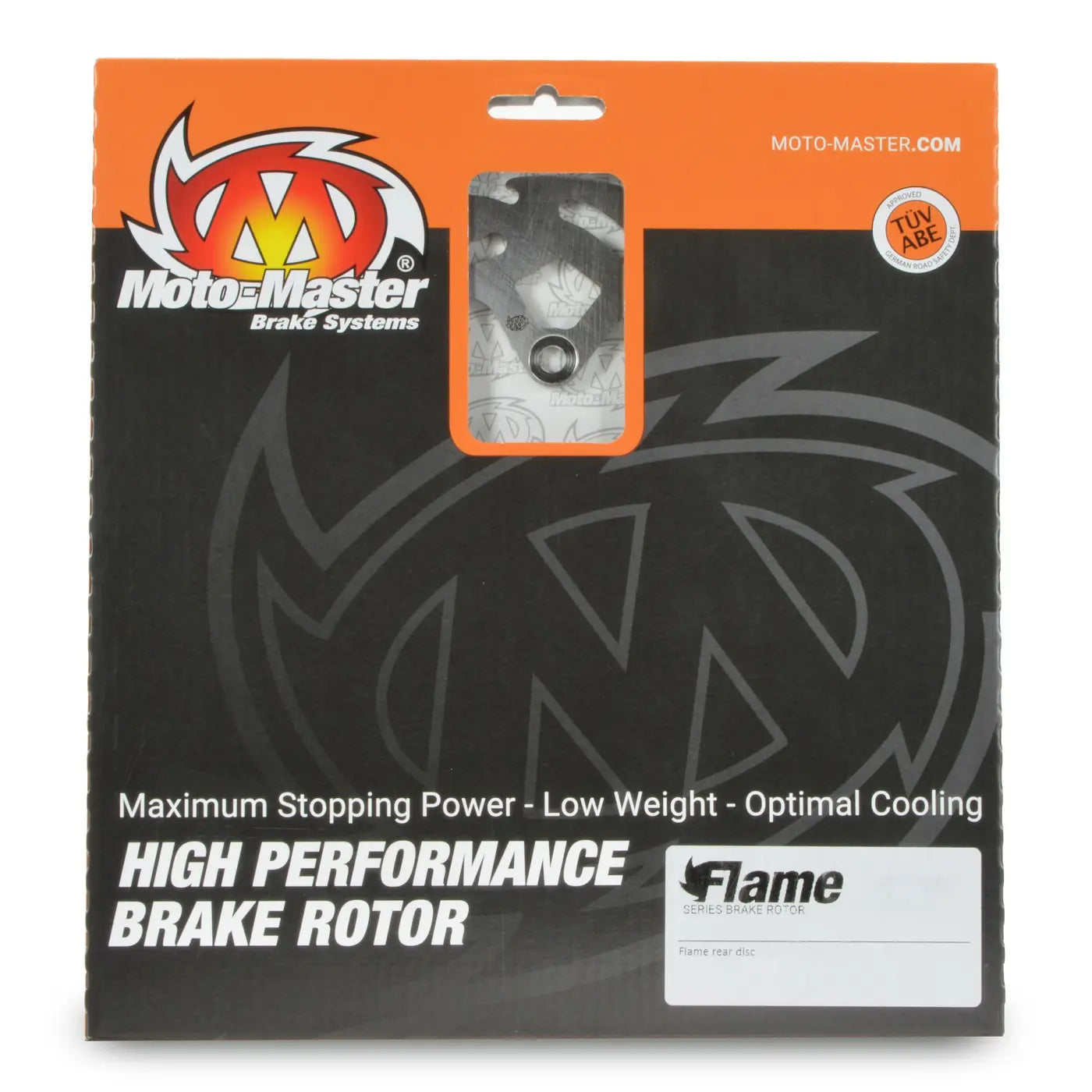 Moto-master Flame Fixed Tarcza Hamulcowa Do Harley-davidson - Tył