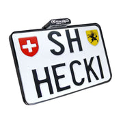 Heinz Bikes Slip-in License Plate Mounts - Screwless Design