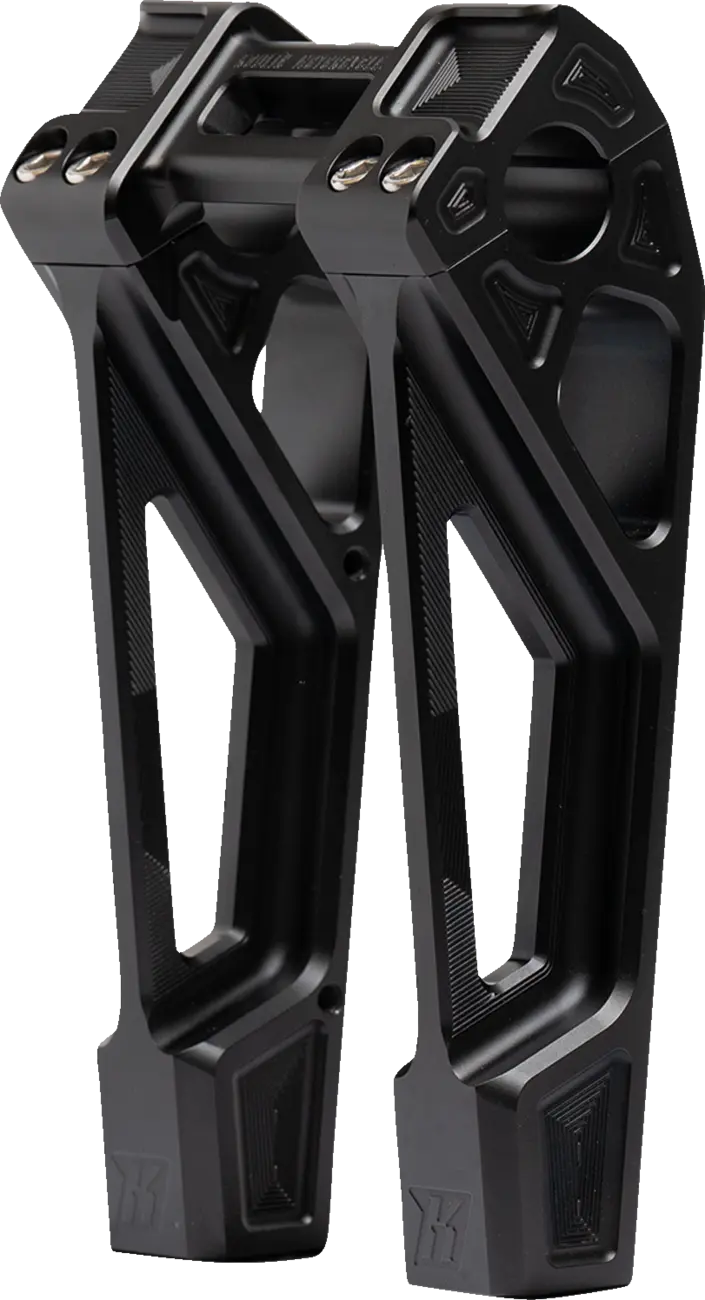 Kodlin USA Fastback Risers 8" Black