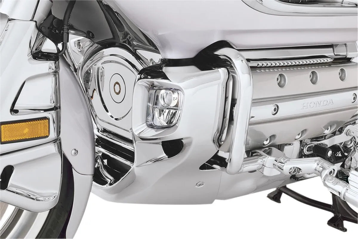 Show Chrome Front Lower Cowl For Oem Fog Lights