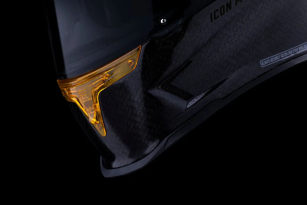 Icon Airframe Pro Carbon 4Tress Helmet Yellow