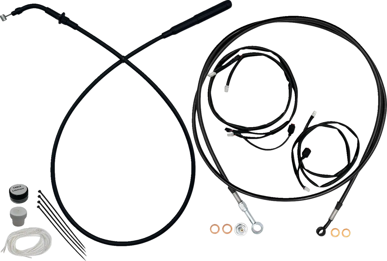 Fat Baggers Inc. EZ Install Handlebar Kit for Ape Hangers